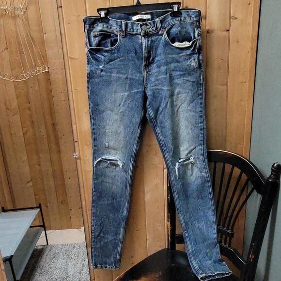 PacSun Other - Men's PacSun Blue Distressed Denim Skinny Jeans Size 30 #distresseddenim